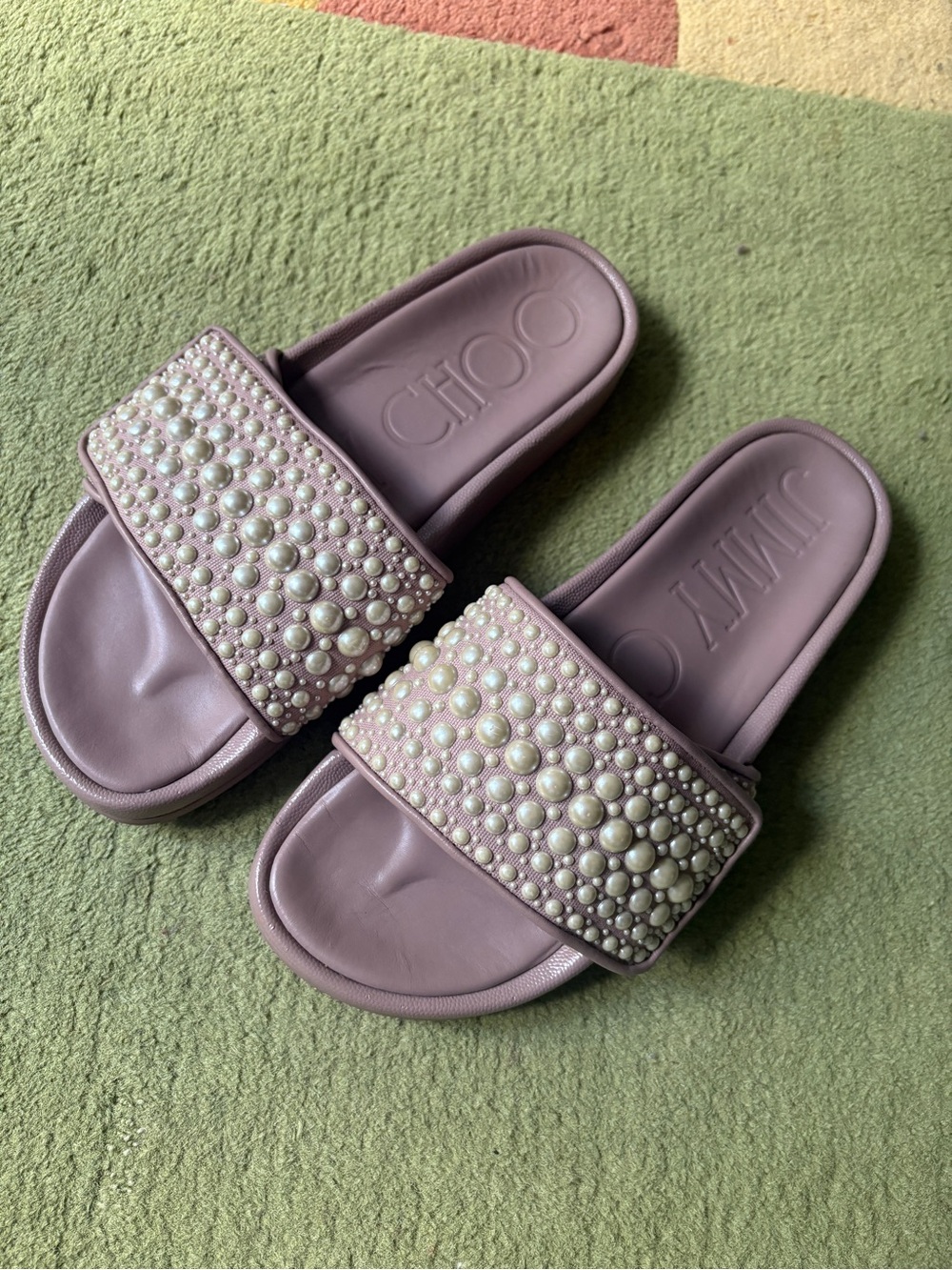 Jimmy Choo Pool Slide Sandals
